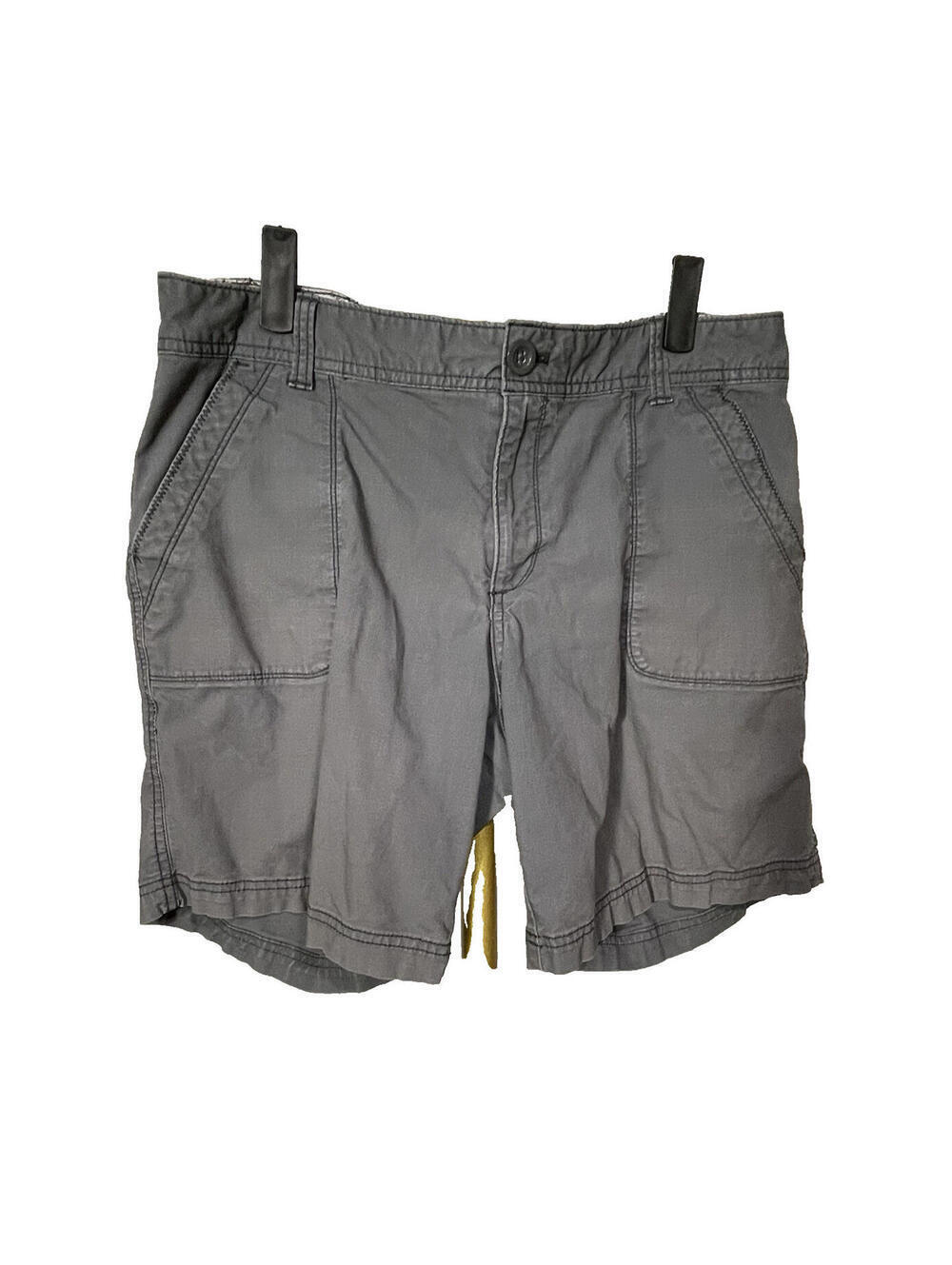 Eddie Bauer Ripstop Women’s Gray Shorts Size 8 Outdoor Hiking Travel Casual